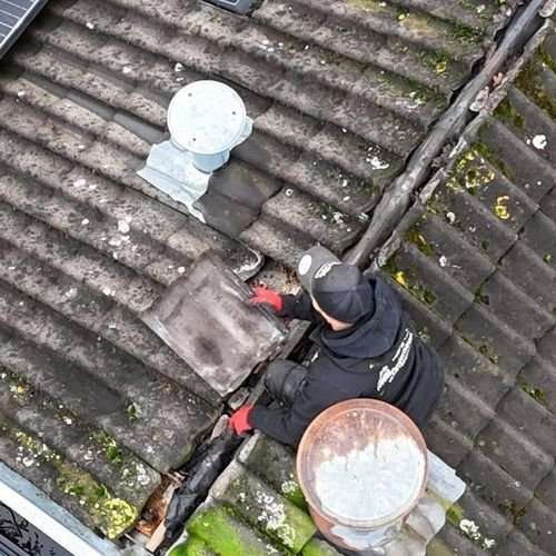 Een dakrenovatie bij oud pannendak in Schagen