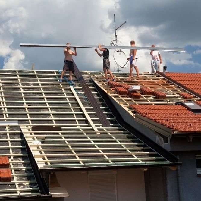 Plat dak Schagen opnieuw leggen